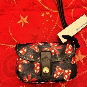 Minnie bow dooney and burke wristlet